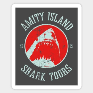 SHARK TOURS - NEW ENGLAND EST.1975 Sticker